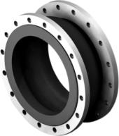 Typ A1 - Gummi-Kompensator | 3D Ansicht